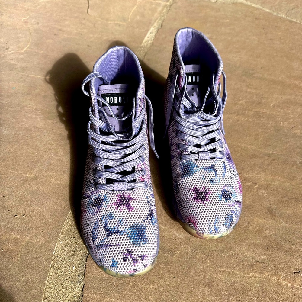 No Bull floral high tops.